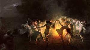 ) is the first witch introduced in puella magi madoka magica. Walpurgisnacht Witch Painting Witches Dance Witch Art