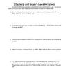 Ideal gas law gizmo worksheet. 1