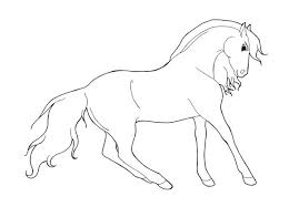 Deze zelf in te kleuren tekeningen zijn erg leuk voor de kids! Mewarn11 Paarden Kleurplaten Makkelijk