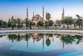 Download masjid wallpaper on windows pc. Architecture Cityscape Istanbul Turkey Sultan Ahmed Mosque Palm Trees Water Tiles Reflection Park 1080p Wallpape Blue Mosque Beautiful Mosques Mosque