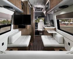 From motorhomes to fifth wheel campers and toy get the luxury of a class a motorhome with ample sleeping space to accommodate guests. Airstream Interstate Nineteen A New Compact Luxury Camper Van Curbed