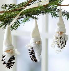 These pine cone christmas trees would look great as part of a larger wintry scene or as cute decorations on their own! Christmas Decorating With Pinecones All About Christmas