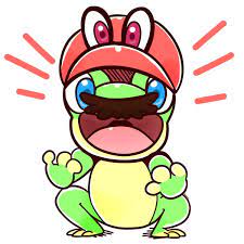 Frog Mario Super Mario Odyssey Mario Super Mario Art Super Mario