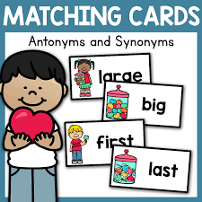 Synonym And Antonym Matching Cards February Literacy Center Made By Teachers Synonym.com is the web's best resource for english synonyms, antonyms, and definitions.