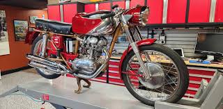 Image result for Red 1961 Motorcycle