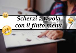 Una coppia sta festeggiando le nozze d'argento e contemporaneamente anche i 60 anni di vita. Menu Divertenti Da Stampare Ristorazione Con Ruggi
