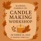 Ramona Candle Co. - Fall Candle Making Workshop event image