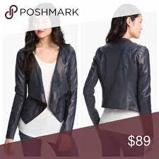 Nordstrom Jackets Trouve Cascade 100 Leather Jacket Navy Sz S Find More Ideas At Https Mychicstyle19 Clothes Design Leather Jacket Style Nordstrom Jackets