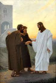 The women are the first. Stay With Us Easter Monday Presence Of God Do Not Leave Me O Jesus Gentle Pilgrim I Have Need Of You Meditation God Has Jesus Pictures Jesus Jesus Art