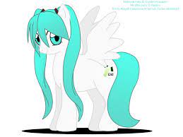 My Little Pony Miku By Amamiya Yuuko My Little Pony Pony Miku