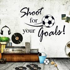 Football Wall Stickers For Kids Rooms Boys Bedroom Decor Boys Room Decor Wall Sticker