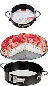 Glass Bottom Springform Pan Zenker Handle It Glass Bottom And Non Stick Springform Pan 9 Inch Glass Bottom Springform Pan Springform Springform Pan Cake