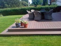 Wood Plastic Composite Project Case Outdoor Furniture Ideas Backyards Deck Designs Backyard Patio Deck Designs