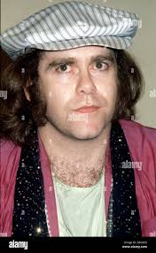 Conférence de presse d'Elton John Photo Stock