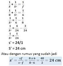 Soal Soal Latihan Tentang Cermin Cekung Harianja Uniks