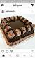 Plain Square Chocolate Cake