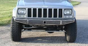 These mounts require four 90* bends. Jcroffroad Diy Xj Bumper Front Jeep Cherokee 84 01