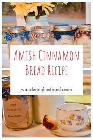 Cool 10 minutes, remove from pans. The Best Amish Cinnamon Bread Recipe Wandering Hoof Ranch