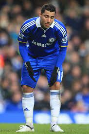 Chelsea S Ricardo Quaresma Grimaces After Taking A Blow To The Head Chelsea Football Club Chelsea Chelsea Football