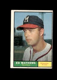 1961 TOPPS ED MATHEWS