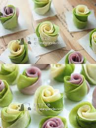 抺茶玫瑰湯種饅頭放兩三天都超軟超綿matcha rose steam bun tangzhong recipe 肥丁手工坊 steam buns recipe sweet potato buns
