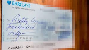 For every check you write, there are five integral steps: From The Archives The Evolution Of The Cheque Barclays