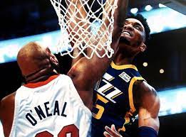 The nba community frowned upon o'neal for his offensive and demotivating remarks, but the hall of famer recently delivered an explanation. Shaq Dms Artist Who Photoshopped Donovan Mitchell Dunking On Him Shut Yo Dumb A S Up Lakers Daily