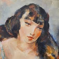 Pierre-Ernest Kohl, Portrait of Kiki de Montparnasse, 1931, Oil