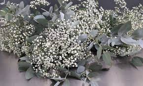 Baby S Breath And Penny Gum Make The Perfect Bridesmaids Bouquets If You Re Looking For Flowers That Are Babys Breath Wedding Bridesmaid Bouquet Forest Wedding