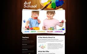 Read about what one is and the reasons why people create pages. Free Website Template Art School Website Template