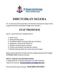 Lowongan kerja garmen kersana brebes / lowongan kerja pt kido mulia indonesia brebes 2020 loker pemalang. Lowongan Kerja Loker Terbaru Di Kersana Brebes Atmago