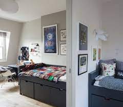 Give them a little privacy with smart and stylish bedroom decorating ideas. Shared Bedroom Ideas For Kids Shared Girls Bedroom Shared Bedrooms Bedroom Divider