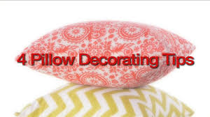 If throw pillows could talk, can you imagine the stories they'd tell?! How To Decorate With Pillows Using Patterned And Solid Decorative Pillows For Sofas And Chairs Youtube