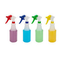 RW Clean Assorted 25 oz Plastic Spray Bottle Set - Includes ...
