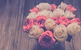 Beautiful flower arrangement ideas 2017 flowers are a beautiful creation of nature. Download Wallpapers Bouquet Of Roses Pink Roses White Roses Beautiful Flowers For Desktop Free Pictures For Desktop Free