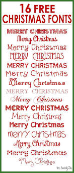 16 Free Christmas Fonts For Your Holiday Designs Christmas Fonts Free Christmas Fonts Lettering