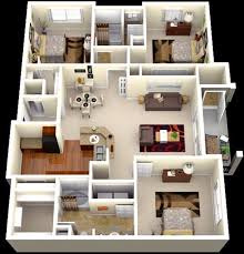 Anda bisa mendapatkannya dengan harga di bawah rp800.000.000,00. Pin By Home Design On Ide Buat Rumah Bedroom House Plans 3d House Plans Three Bedroom House