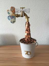 Geldgeschenk Wasserhahn Selbstgemachte Geldgeschenke Geldgeschenke Hochzeit Basteln Geschenke