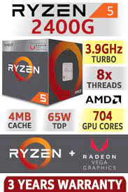 The vega 11 on it similar to a gtx 650ti which will be able to provide you good fps at any game(some old games run at 1080p 60fps). Amd Ryzen 5 2400g Processor Free Shipping South Africa