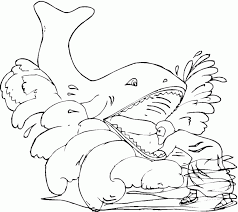 Bible story coloring pages creation coloringstar. Jonah And The Whale Coloring Sheets Coloring Home