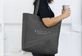 Download Premium Psd Of Woman Carrying A Black Shopping Bag Mockup 502939 Fashion Teenage Fashion Retro Fashion