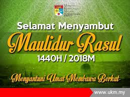 Maybe you would like to learn more about one of these? Ukm Malaysia On Twitter Selamat Menyambut Maulidur Rasul 1440h 2018m Dengan Tema Menyantuni Umat Membawa Berkat Salammaulidurrasul Ukmsharing Https T Co Ahpmz0xvcc