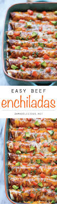 Beef Enchiladas Recipe In 2020 Mexican Food Recipes Beef Enchiladas Easy Beef Enchiladas