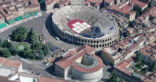 The biggest open air opera house in the world. Arena Di Verona Verona