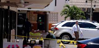 Three suspects armed with assault rifles and handguns unleashed a hail of bullets. M1hsq8unqccm9m