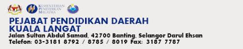 Pejabat Pendidikan Daerah Kuala Langat Muafakat Tangkas Cemerlang