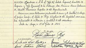 El PP de Fraga mantiene a Franco como alcalde honorario pese a que incumple la Ley de Memoria: “No es una prioridad”