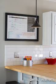 Customizable Family Central Whiteboard Wall Calendar And Menu 35 00 Via Etsy Kitchen Design Centre Kitchen Design White Board