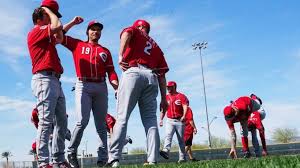 In major league baseball , spring training is a series of exhibition games which precedes the regular season. Mlb Union Say Spring Camps Will Open In Mid February Sportico Com
