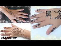 3 رسومات نقش الحناء للاطفال سهلة و انيقة fadoua tv youtube simple mehndi designs henna hand tattoo hand henna